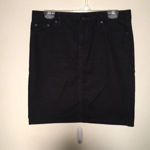 Gap Stretch Navy Blue Chino Mini Skirt